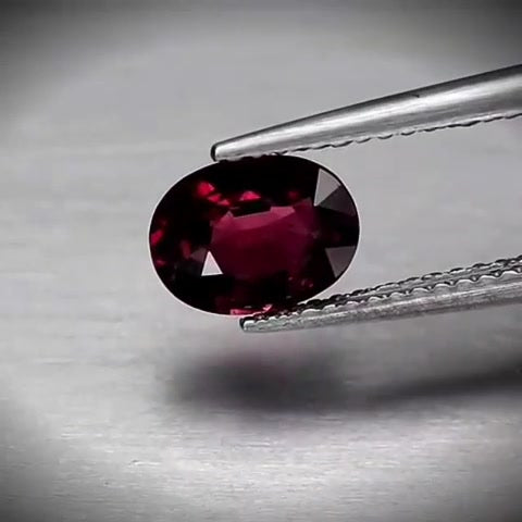 1.37ct Oval Cut Pinkish Purple Rhodolite Garnet - Premium Jewelry from Dazzling Delights - Just $41.96! Shop now at Dazzling Delights