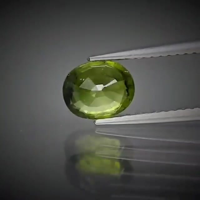 1.46ct Oval Cut Green Sapphire - Premium Jewelry from Dazzling Delights - Just $92.21! Shop now at Dazzling Delights