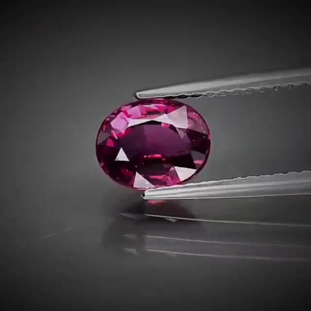 1.50ct Oval Cut Pinkish Purple Rhodolite Garnet - Premium Jewelry from Dazzling Delights - Just $56.21! Shop now at Dazzling Delights