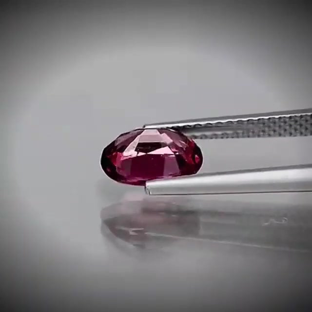 1.53ct Oval Cut Purplish Pink Rhodolite Garnet - Premium Jewelry from Dazzling Delights - Just $35.21! Shop now at Dazzling Delights