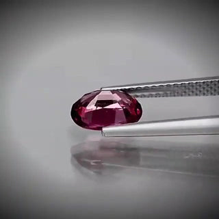 1.53ct Oval Cut Purplish Pink Rhodolite Garnet - Premium Jewelry from Dazzling Delights - Just $46.95! Shop now at Dazzling Delights