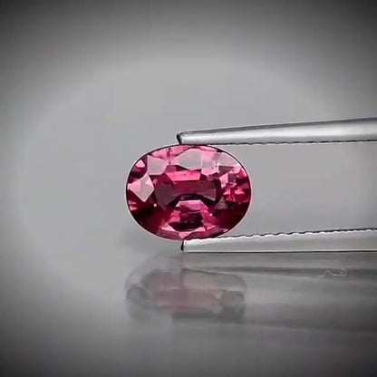 1.53ct Oval Cut Purplish Pink Rhodolite Garnet - Premium Jewelry from Dazzling Delights - Just $35.21! Shop now at Dazzling Delights