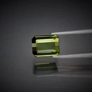 1.63ct Octagon Cut Green Tourmaline - Premium Jewelry from Dazzling Delights - Just $51.95! Shop now at Dazzling Delights