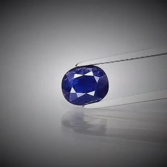 1.65ct Oval Cut Deep Blue Sapphire - Premium Jewelry from Dazzling Delights - Just $38.96! Shop now at Dazzling Delights