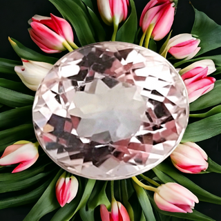 1.65ct Oval Cut Pink Morganite - Premium Jewelry from Dazzling Delights - Just $56.25! Shop now at Dazzling Delights