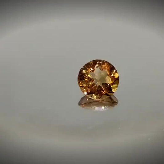 1.67ct Round Cut Vivid Champagne Topaz - Premium Jewelry from Dazzling Delights - Just $28.95! Shop now at Dazzling Delights