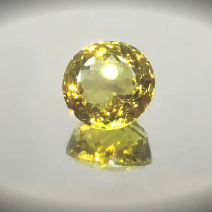 10.20ct Round Cut Vivid Lemon Quartz - Premium Jewelry from Dazzling Delights - Just $56.21! Shop now at Dazzling Delights