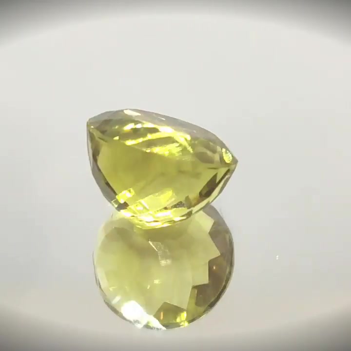 10.20ct Round Cut Vivid Lemon Quartz - Premium Jewelry from Dazzling Delights - Just $56.21! Shop now at Dazzling Delights