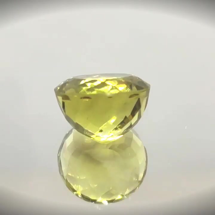 10.20ct Round Cut Vivid Lemon Quartz - Premium Jewelry from Dazzling Delights - Just $56.21! Shop now at Dazzling Delights