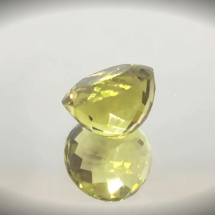 10.20ct Round Cut Vivid Lemon Quartz - Premium Jewelry from Dazzling Delights - Just $56.21! Shop now at Dazzling Delights