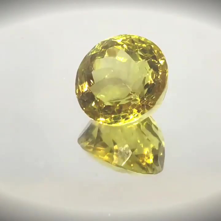 10.20ct Round Cut Vivid Lemon Quartz - Premium Jewelry from Dazzling Delights - Just $56.21! Shop now at Dazzling Delights