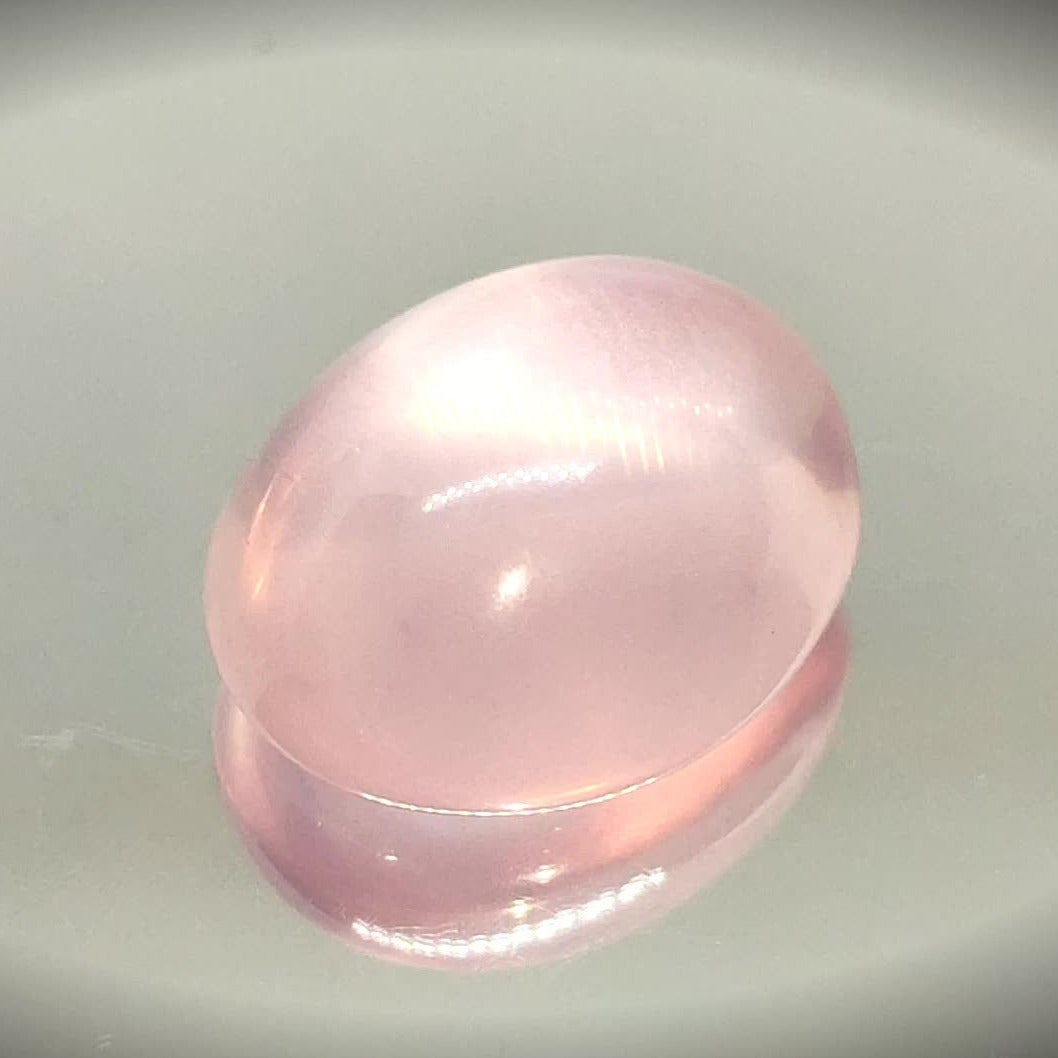 16.80ct Oval Cabochon Rose Quartz - Premium Jewelry from Dazzling Delights - Just $24.95! Shop now at Dazzling Delights