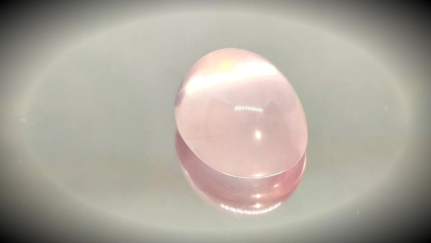 16.80ct Oval Cabochon Rose Quartz - Premium Jewelry from Dazzling Delights - Just $24.95! Shop now at Dazzling Delights