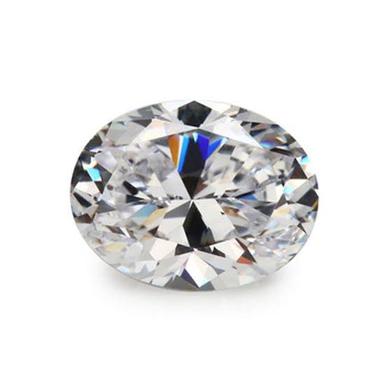 1.03ct Oval Cut White Zircon - Premium Jewelry from Dazzling Delights - Just $35.21! Shop now at Dazzling Delights