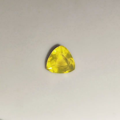 3.13ct Trillion Cut Yellow Mexican Fire Opal - Premium Jewelry from Dazzling Delights - Just $31.95! Shop now at Dazzling Delights