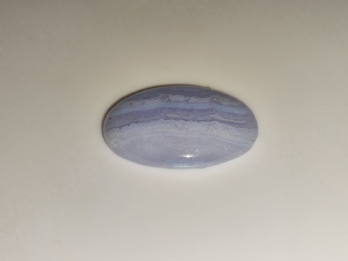 18.19ct Oval Cabochon Blue Lace Agate - Premium Jewelry from Dazzling Delights - Just $14.96! Shop now at Dazzling Delights