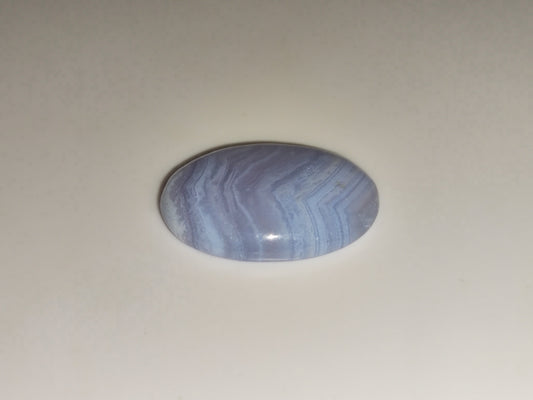 18.74ct Oval Cabochon Blue Lace Agate - Premium Jewelry from Dazzling Delights - Just $14.96! Shop now at Dazzling Delights