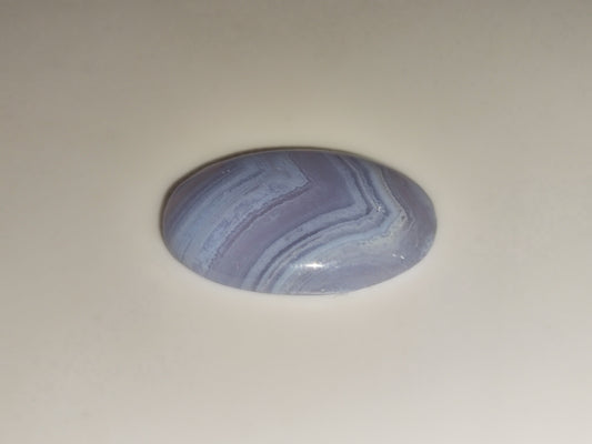 19.09ct Oval Cabochon Blue Lace Agate - Premium Jewelry from Dazzling Delights - Just $14.96! Shop now at Dazzling Delights