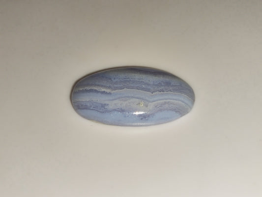 19.13ct Oval Cabochon Blue Lace Agate - Premium Jewelry from Dazzling Delights - Just $14.96! Shop now at Dazzling Delights