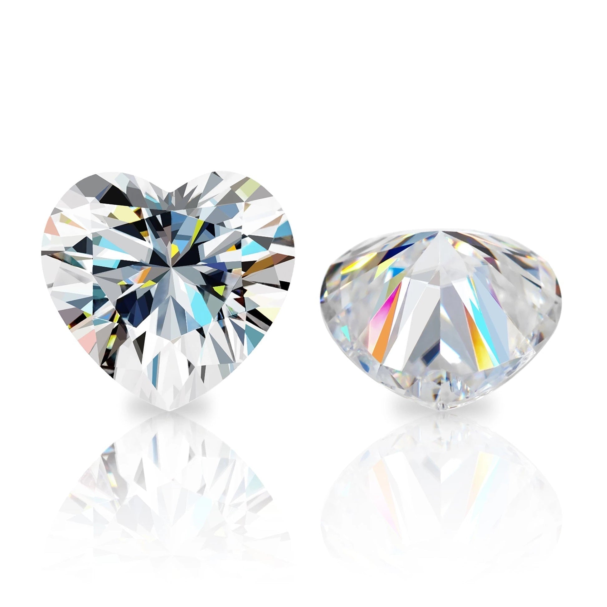 Heart Cut Moissanites - Premium Jewelry from Dazzling Delights - Just $85.95! Shop now at Dazzling Delights