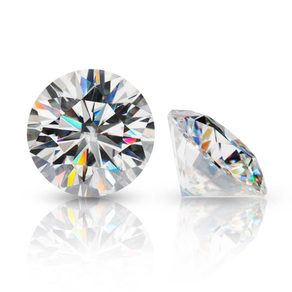 Round Brilliant Cut Moissanites - Premium Jewelry from Dazzling Delights - Just $38.96! Shop now at Dazzling Delights