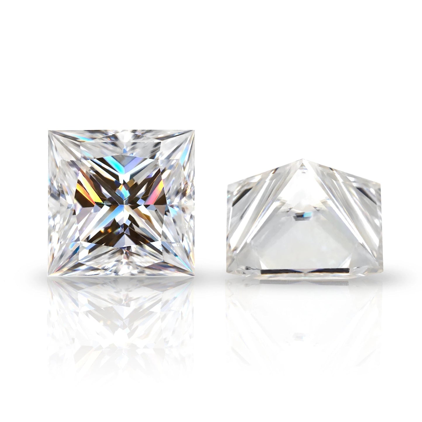 Princess Cut Moissanites - Premium Jewelry from Dazzling Delights - Just $58.46! Shop now at Dazzling Delights