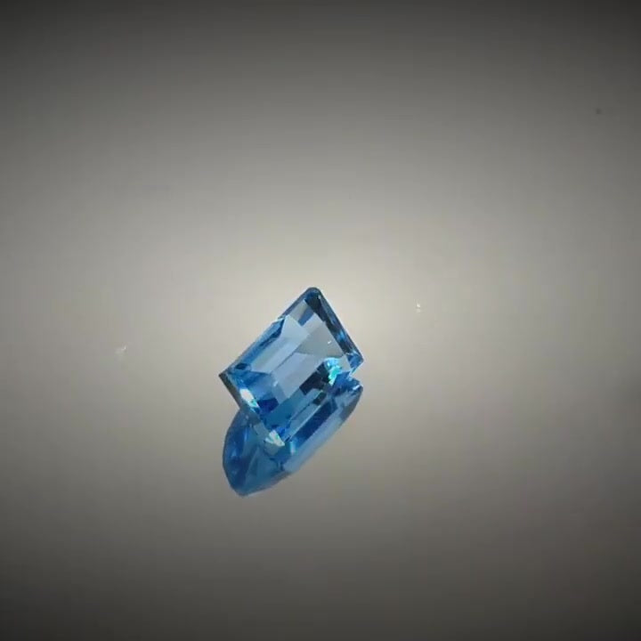 1ct Baguette Cut Swiss Blue Topaz - Premium Jewelry from Dazzling Delights - Just $35.21! Shop now at Dazzling Delights