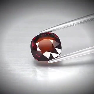 2.30ct Cushion Cut Reddish Orange Spessartite Garnet - Premium Jewelry from Dazzling Delights - Just $76.95! Shop now at Dazzling Delights