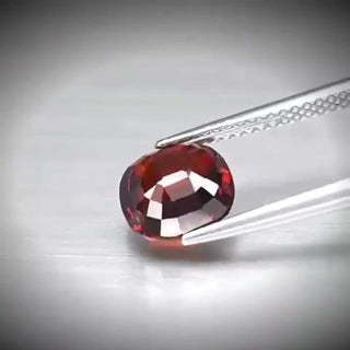 2.30ct Cushion Cut Reddish Orange Spessartite Garnet - Premium Jewelry from Dazzling Delights - Just $76.95! Shop now at Dazzling Delights