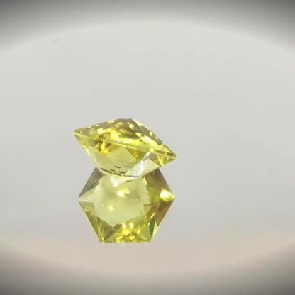 2.78ct Hexagon Cut Lemon Quartz - Premium Jewelry from Dazzling Delights - Just $46.95! Shop now at Dazzling Delights