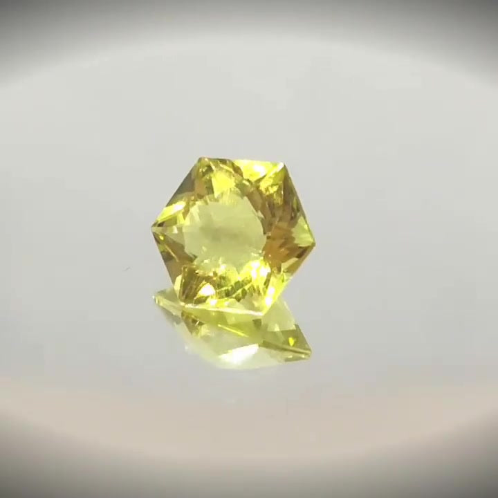 2.78ct Hexagon Cut Lemon Quartz - Premium Jewelry from Dazzling Delights - Just $46.95! Shop now at Dazzling Delights