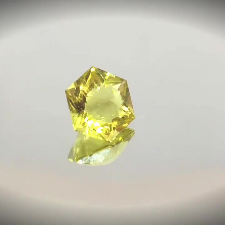 2.78ct Hexagon Cut Lemon Quartz - Premium Jewelry from Dazzling Delights - Just $46.95! Shop now at Dazzling Delights