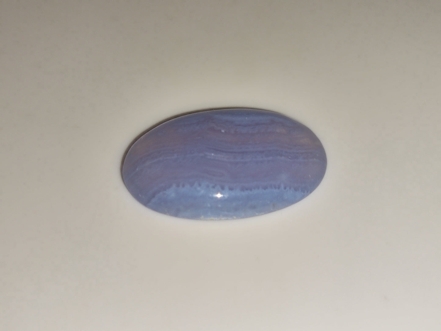 21.42ct Oval Cabochon Blue Lace Agate - Premium Jewelry from Dazzling Delights - Just $14.96! Shop now at Dazzling Delights