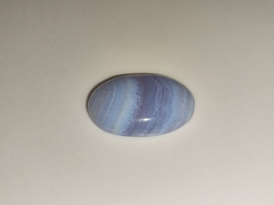 21.73ct Oval Cabochon Blue Lace Agate - Premium Jewelry from Dazzling Delights - Just $14.96! Shop now at Dazzling Delights