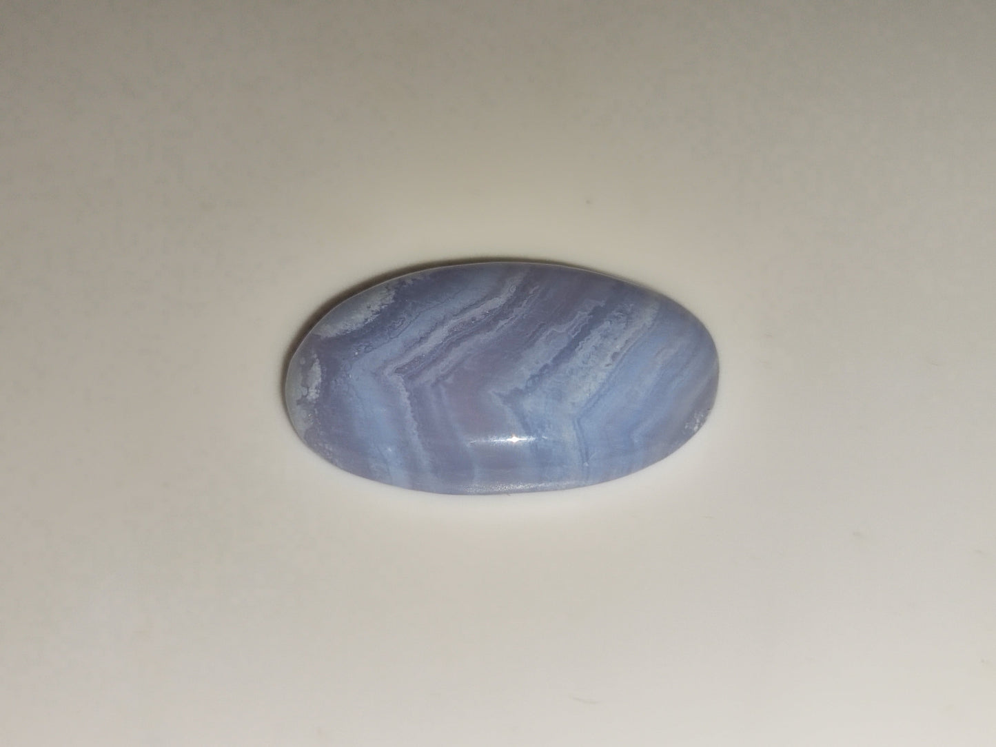 21.76ct Oval Cabochon Blue Lace Agate - Premium Jewelry from Dazzling Delights - Just $14.96! Shop now at Dazzling Delights