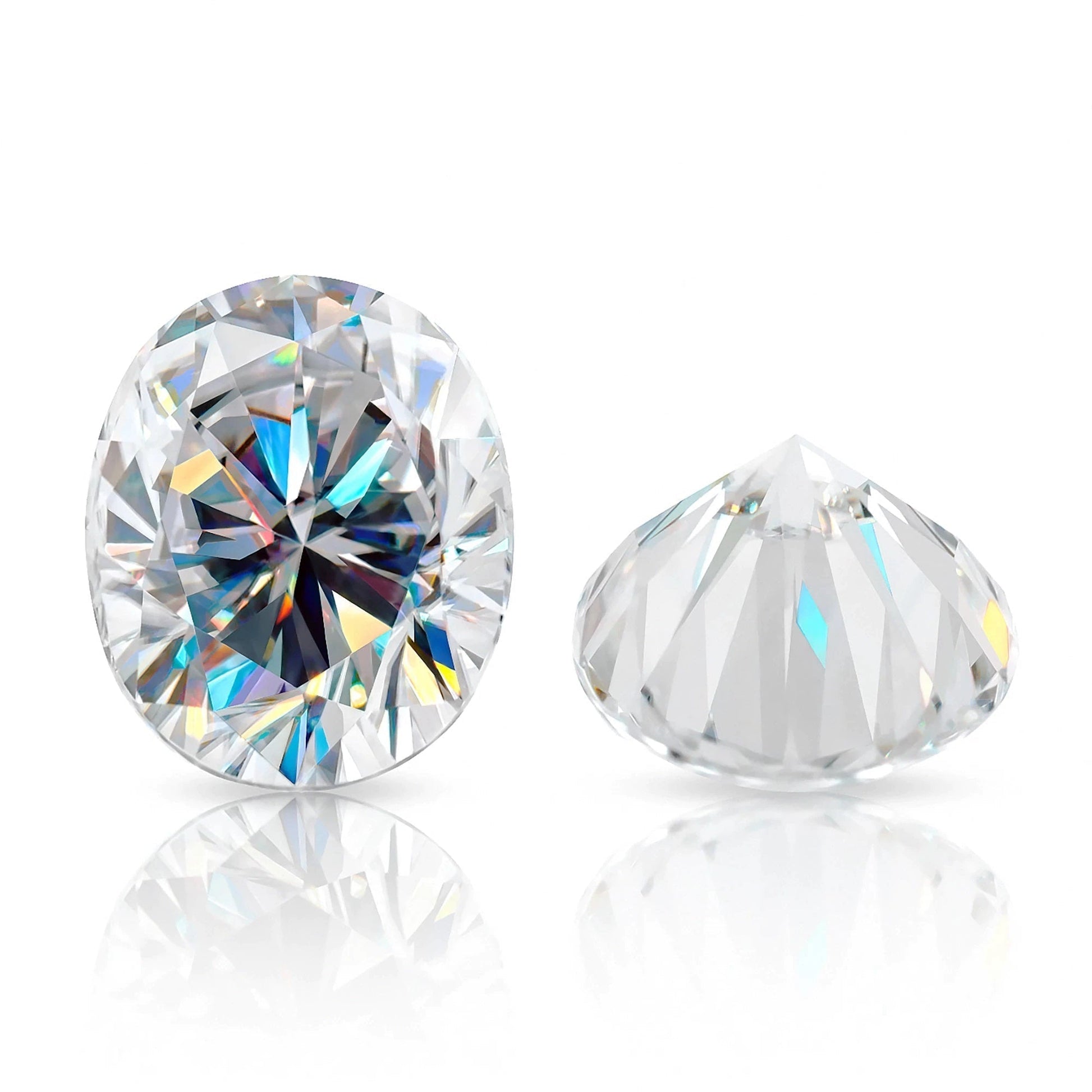 Oval Cut Moissanites - Premium Jewelry from Dazzling Delights - Just $64.46! Shop now at Dazzling Delights