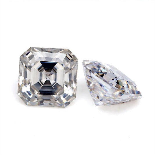 Asscher Cut Moissanites - Premium Jewelry from Dazzling Delights - Just $64.46! Shop now at Dazzling Delights