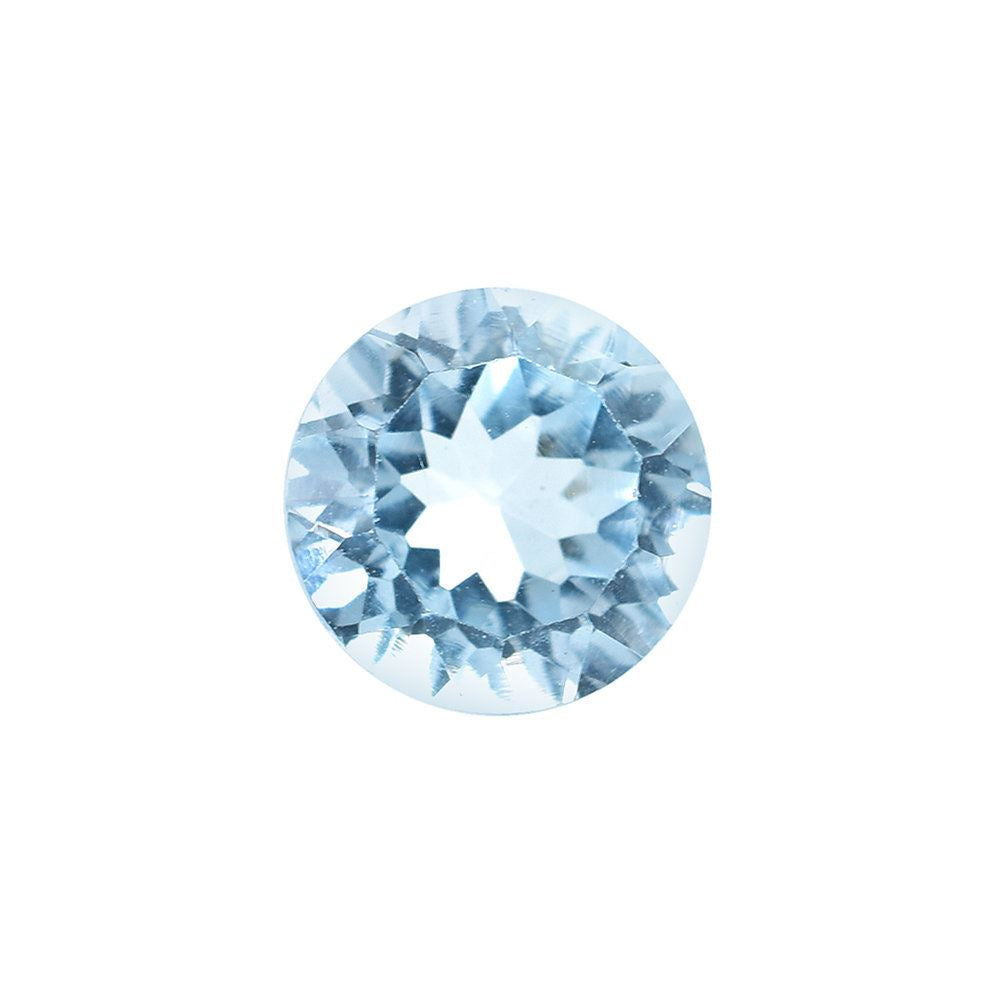 2mm Round Cut Light Sky Blue Topaz - Premium Jewelry from Dazzling Delights - Just $1.46! Shop now at Dazzling Delights