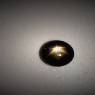 3.21ct Oval Cabochon Black Star Sapphire - Premium Jewelry from Dazzling Delights - Just $28.12! Shop now at Dazzling Delights
