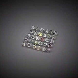 3.44ct 30pcs Round Cut Multi-Colour Pastel Sapphire Lot - Premium Jewelry from Dazzling Delights - Just $93.75! Shop now at Dazzling Delights