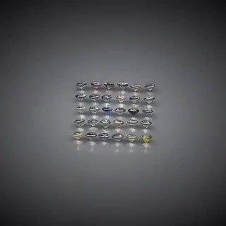 3.45ct 30pcs Round Cut Multi-Colour Pastel Sapphire Lot - Premium Jewelry from Dazzling Delights - Just $153.95! Shop now at Dazzling Delights