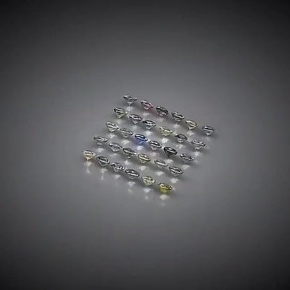 3.45ct 30pcs Round Cut Multi-Colour Pastel Sapphire Lot - Premium Jewelry from Dazzling Delights - Just $115.46! Shop now at Dazzling Delights