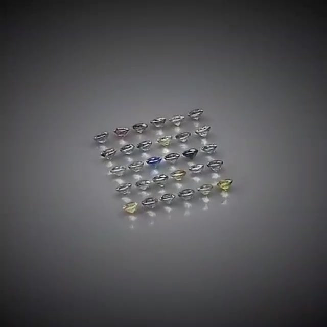 3.45ct 30pcs Round Cut Multi-Colour Pastel Sapphire Lot - Premium Jewelry from Dazzling Delights - Just $115.46! Shop now at Dazzling Delights