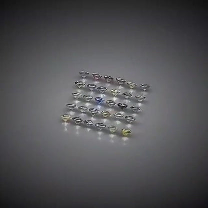 3.45ct 30pcs Round Cut Multi-Colour Pastel Sapphire Lot - Premium Jewelry from Dazzling Delights - Just $115.46! Shop now at Dazzling Delights