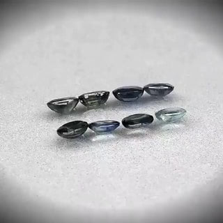 3.80ct 8pcs Oval Cut Greenish Blue Sapphire Lot - Premium Jewelry from Dazzling Delights - Just $74.95! Shop now at Dazzling Delights