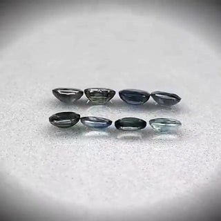 3.80ct 8pcs Oval Cut Greenish Blue Sapphire Lot - Premium Jewelry from Dazzling Delights - Just $74.95! Shop now at Dazzling Delights