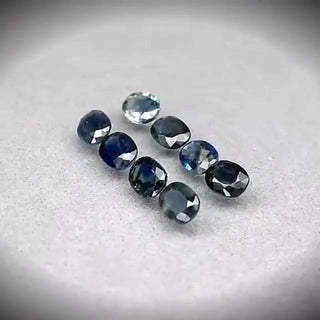 3.80ct 8pcs Oval Cut Greenish Blue Sapphire Lot - Premium Jewelry from Dazzling Delights - Just $74.95! Shop now at Dazzling Delights