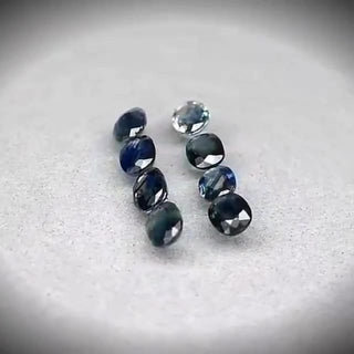 3.80ct 8pcs Oval Cut Greenish Blue Sapphire Lot - Premium Jewelry from Dazzling Delights - Just $74.95! Shop now at Dazzling Delights