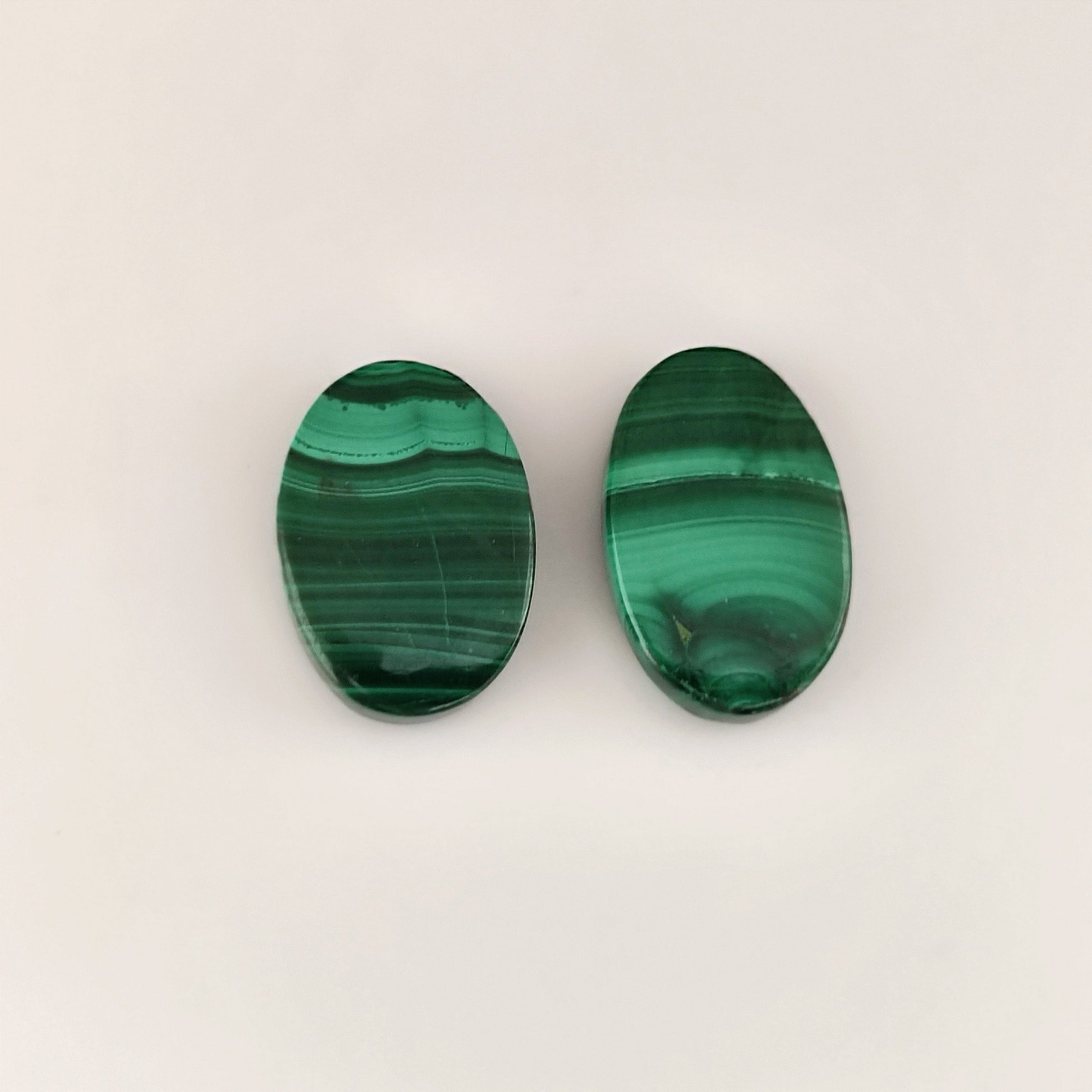 31.18ct Oval Cabochon Malachite Pair - Premium Jewelry from Dazzling Delights - Just $8.21! Shop now at Dazzling Delights