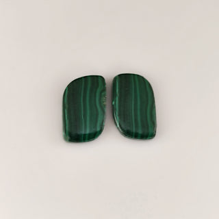 35.17ct Fancy Cabochon Malachite Pair - Premium Jewelry from Dazzling Delights - Just $10.95! Shop now at Dazzling Delights